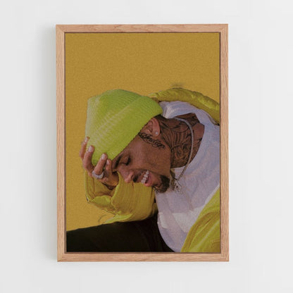 Póster Chris Brown Amarillo