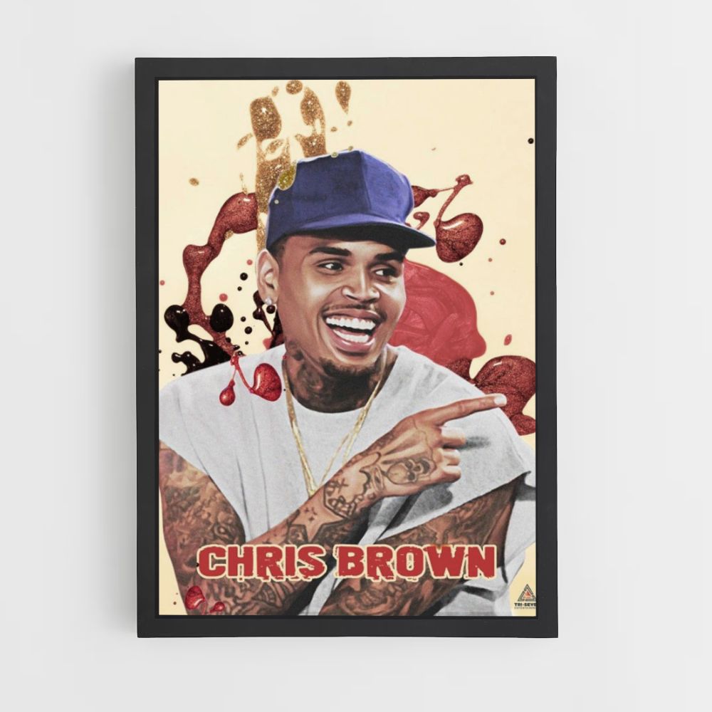 Póster Chris Brown Álbum