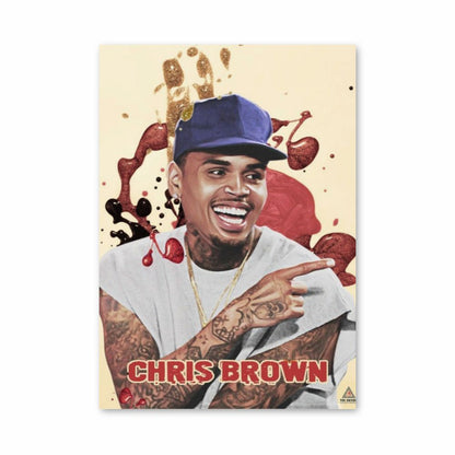 Póster Chris Brown Álbum