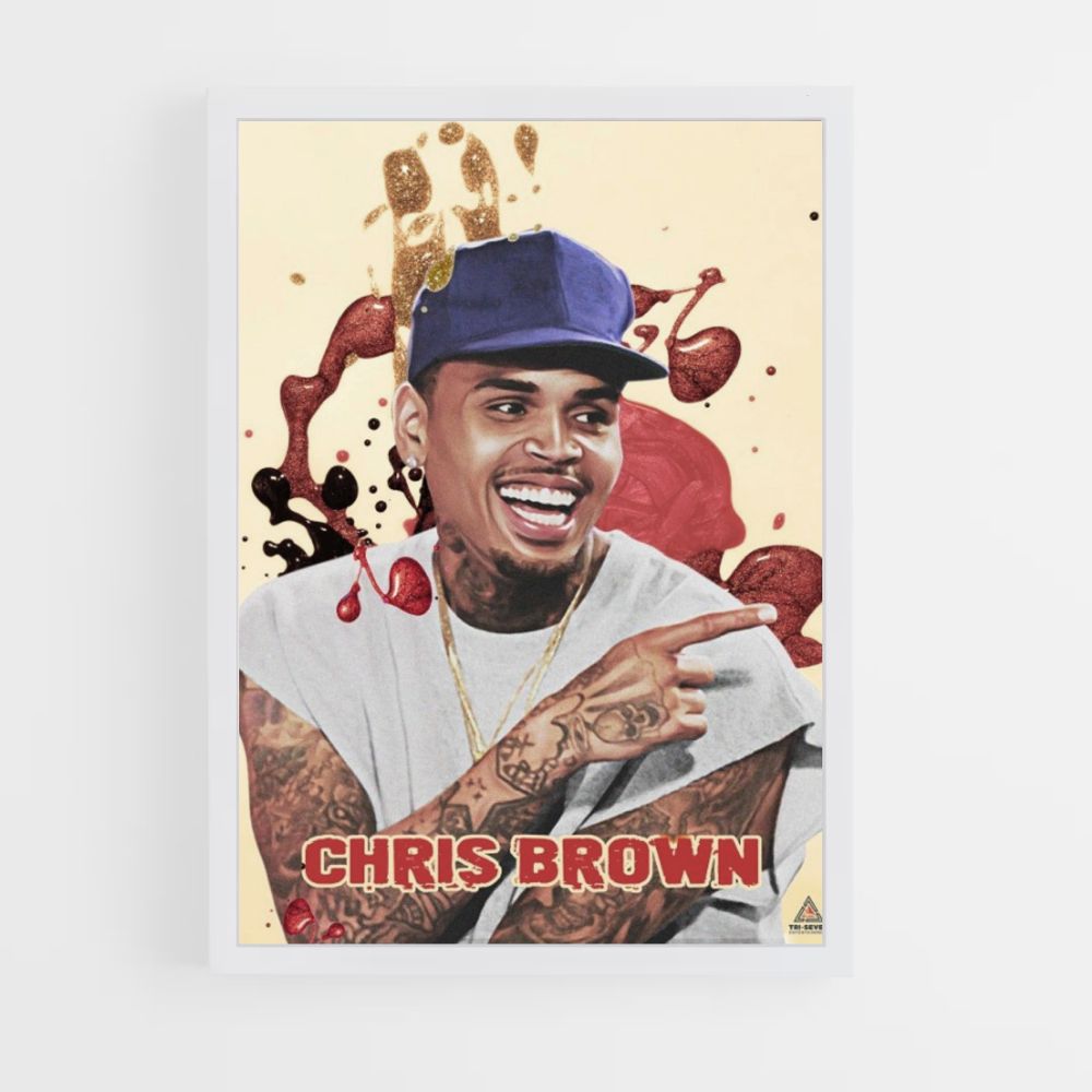 Póster Chris Brown Álbum