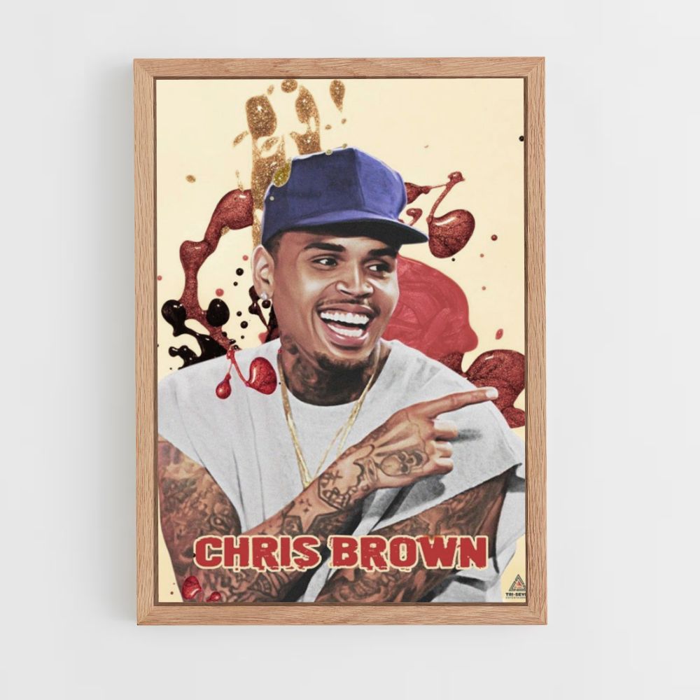 Póster Chris Brown Álbum