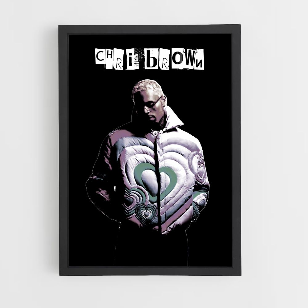 Cartel Chris Brown Artista