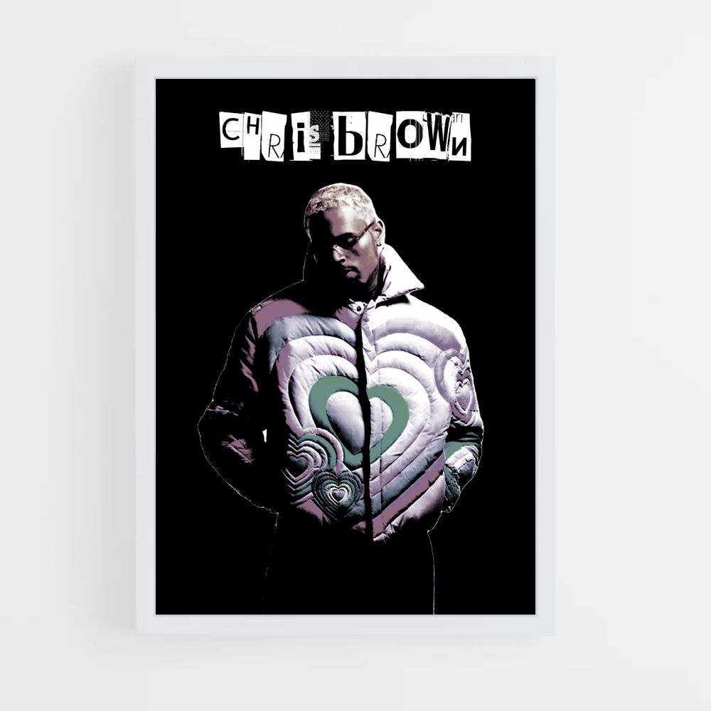 Cartel Chris Brown Artista