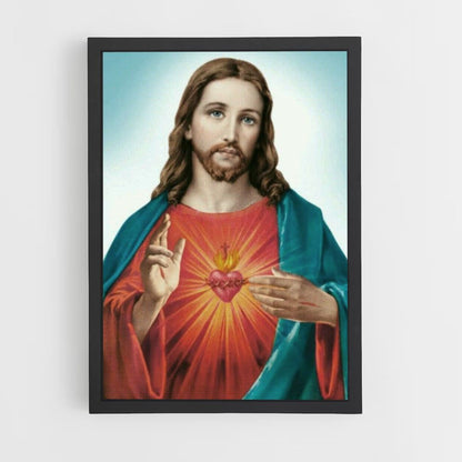 Cartel Jesús Sagrado Corazón