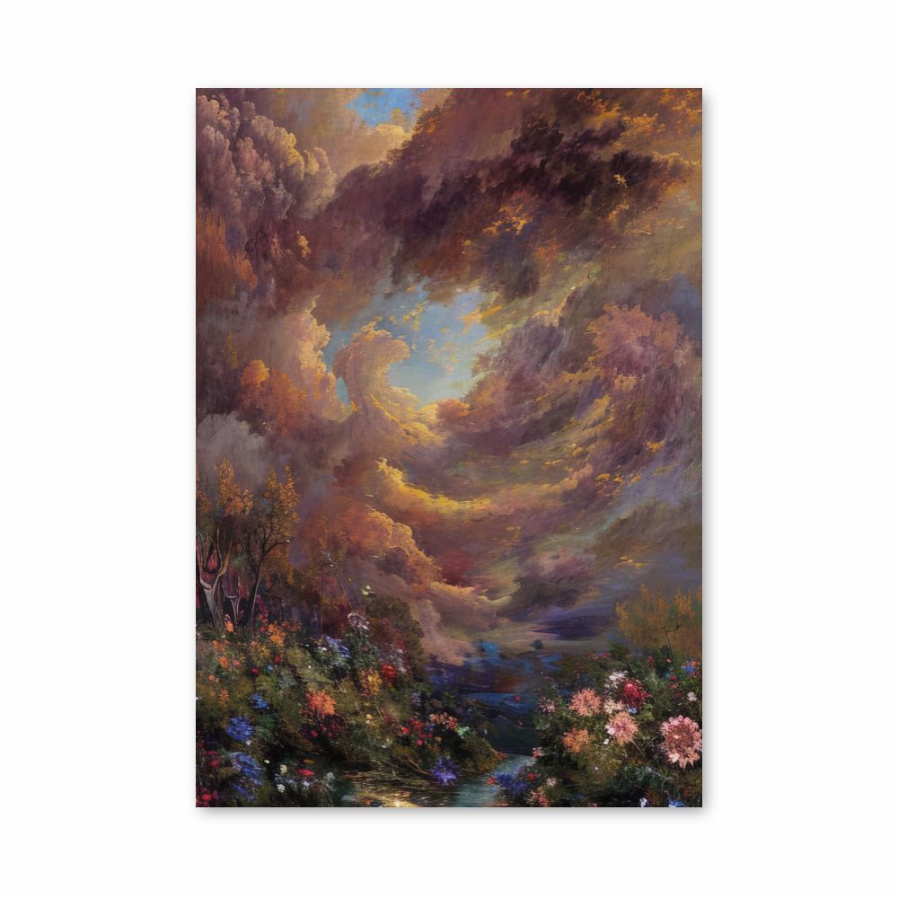 Póster Nubes de Monet