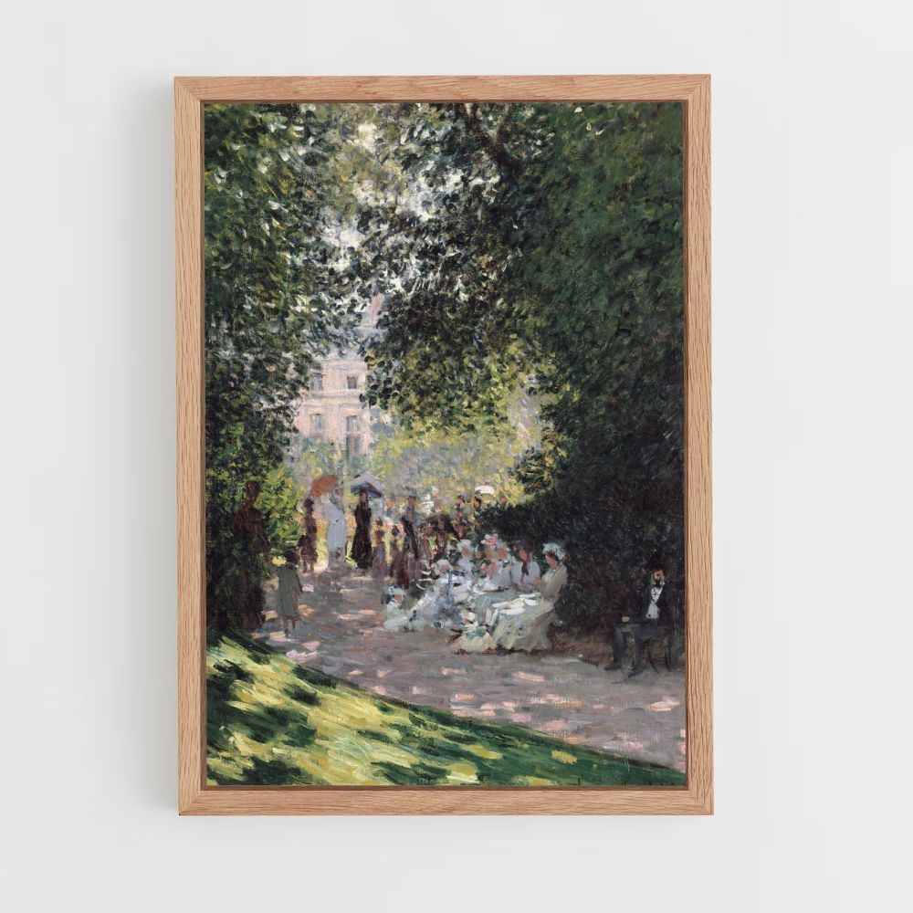 Póster Parque Monet