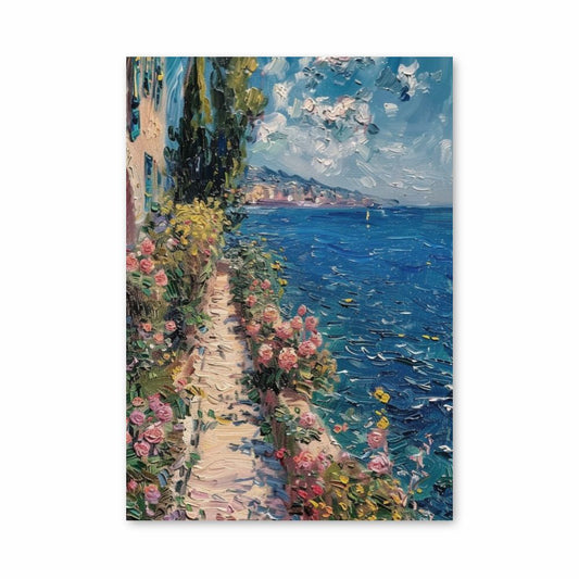 Póster Monet Costa Azul