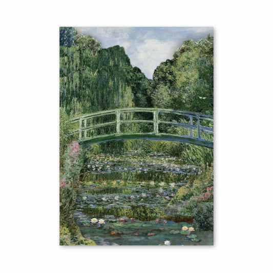 Póster Puente japonés de Monet