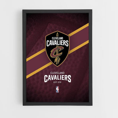 Cartel Cleveland Cavaliers 1970