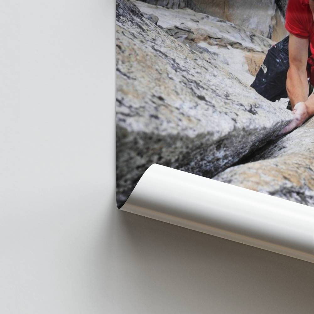 Póster Alex Honnold Registro
