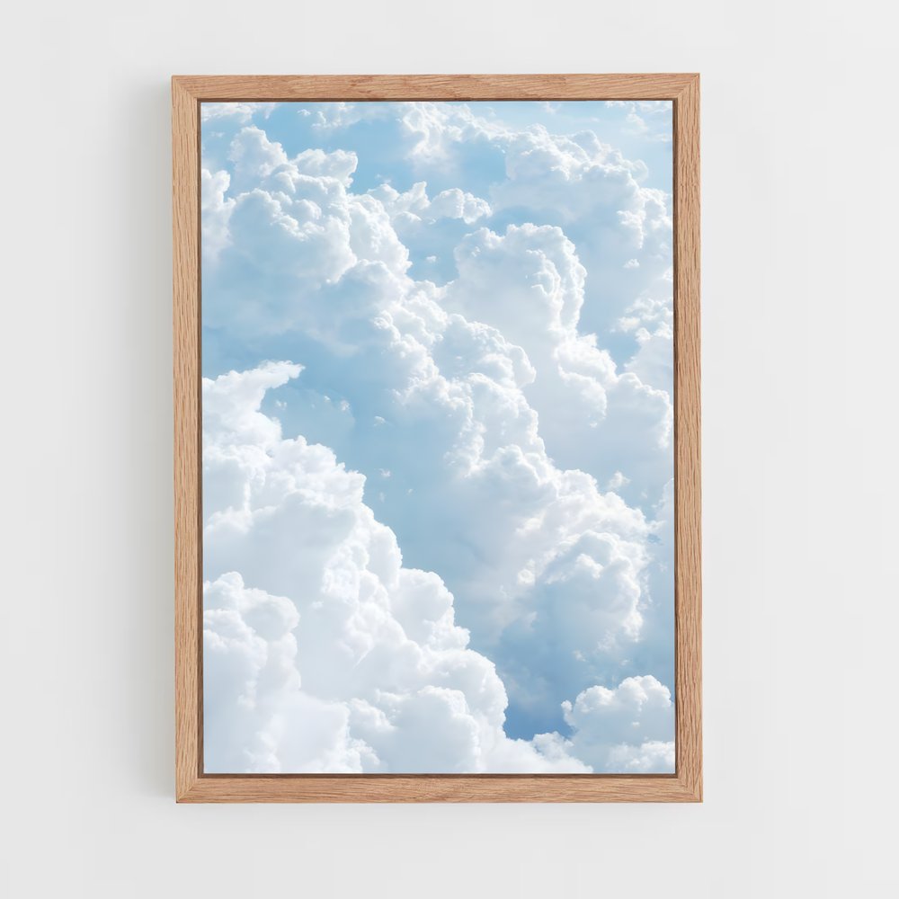 cloud-2 cadre Bois clair