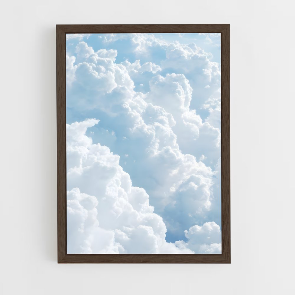 cloud-2 cadre Bois foncé