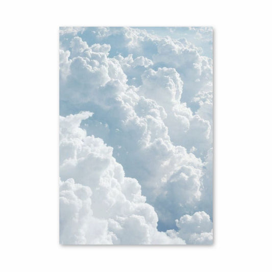 Nubes blancas Póster