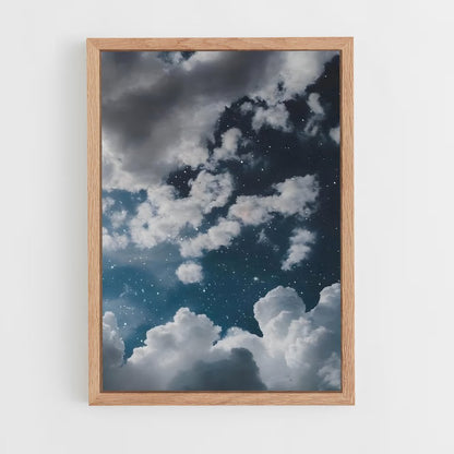 cloud-4 cadre Bois clair