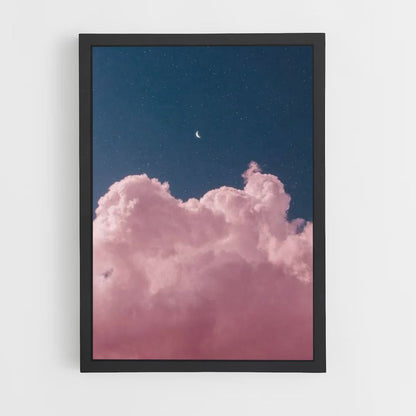 Nubes de luna Póster