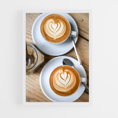 coffee-7 cadre Blanc
