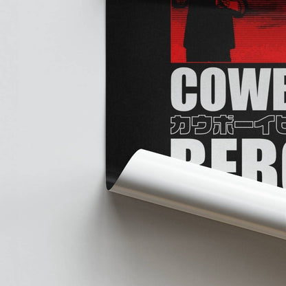 Póster Cowboy Bebop Rojo