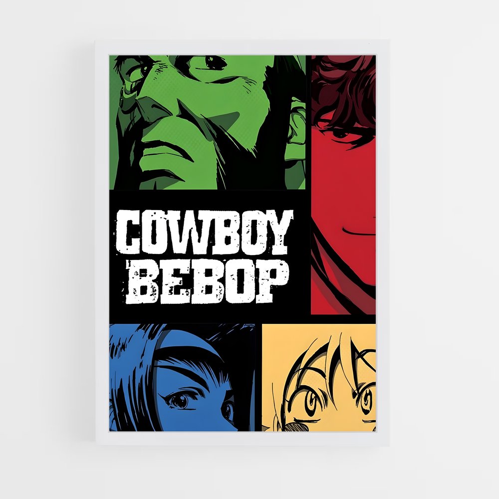 cowboy-bebop-20 cadre Blanc