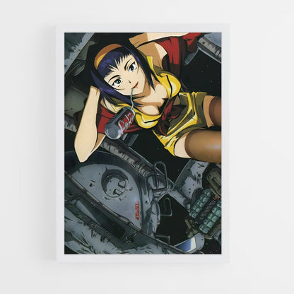 cowboy-bebop-23 cadre Blanc