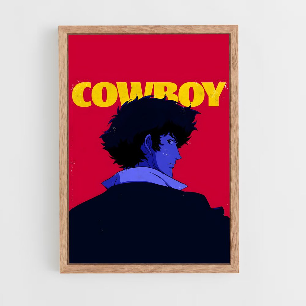 cowboy-bebop-25 cadre Bois clair