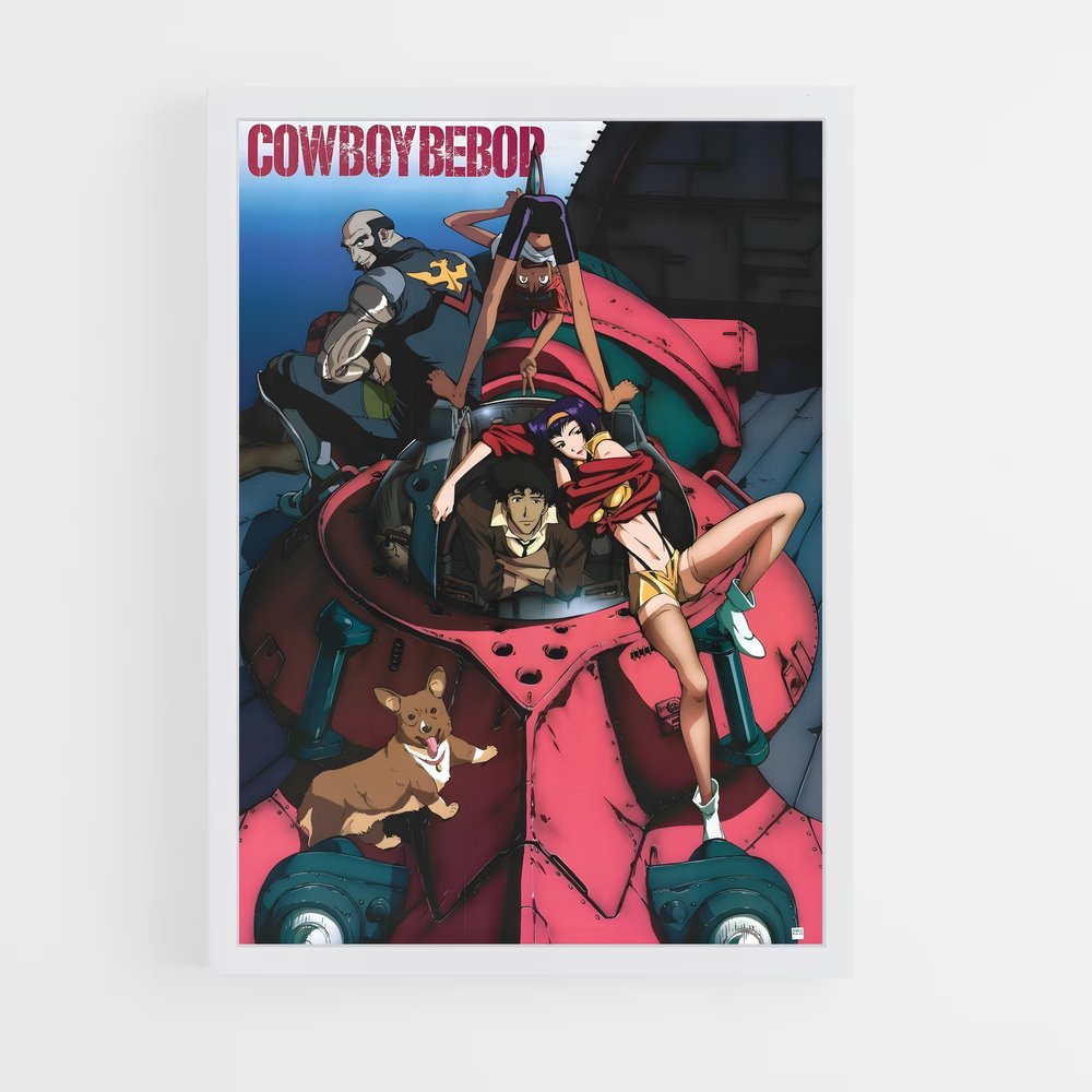 cowboy-bebop-28 cadre Blanc