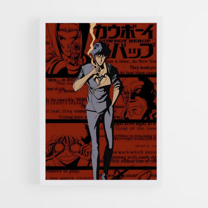 cowboy-bebop-6 cadre Blanc