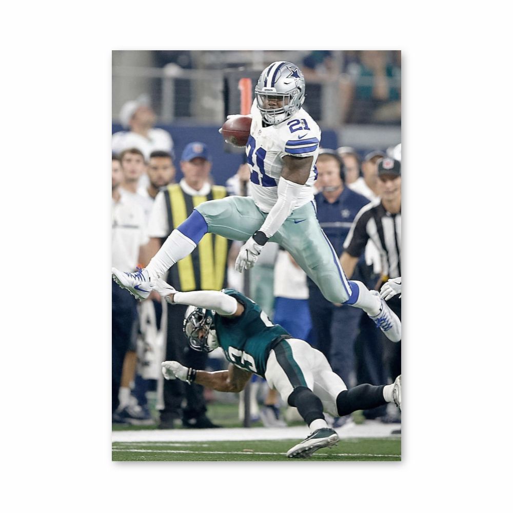 Póster Salto de los Dallas Cowboys