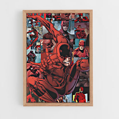 daredevil-10 cadre Bois clair