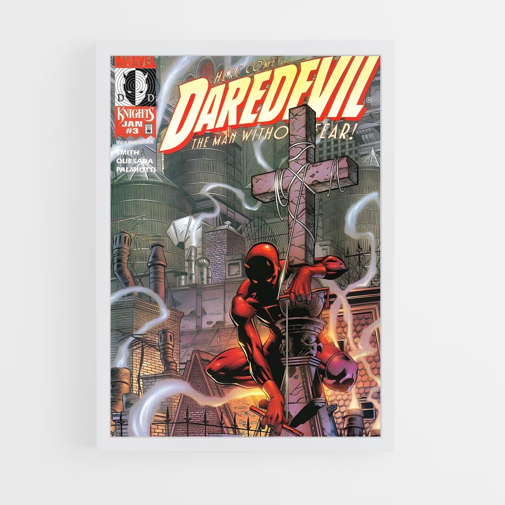 daredevil-12 cadre Blanc
