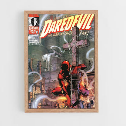 daredevil-12 cadre Bois clair