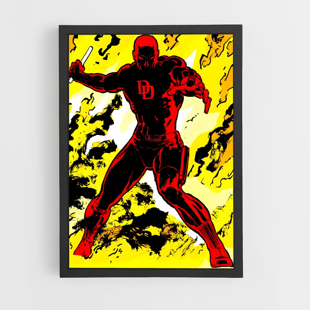 daredevil-4 cadre Noir