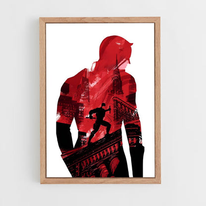 daredevil-5 cadre Bois clair