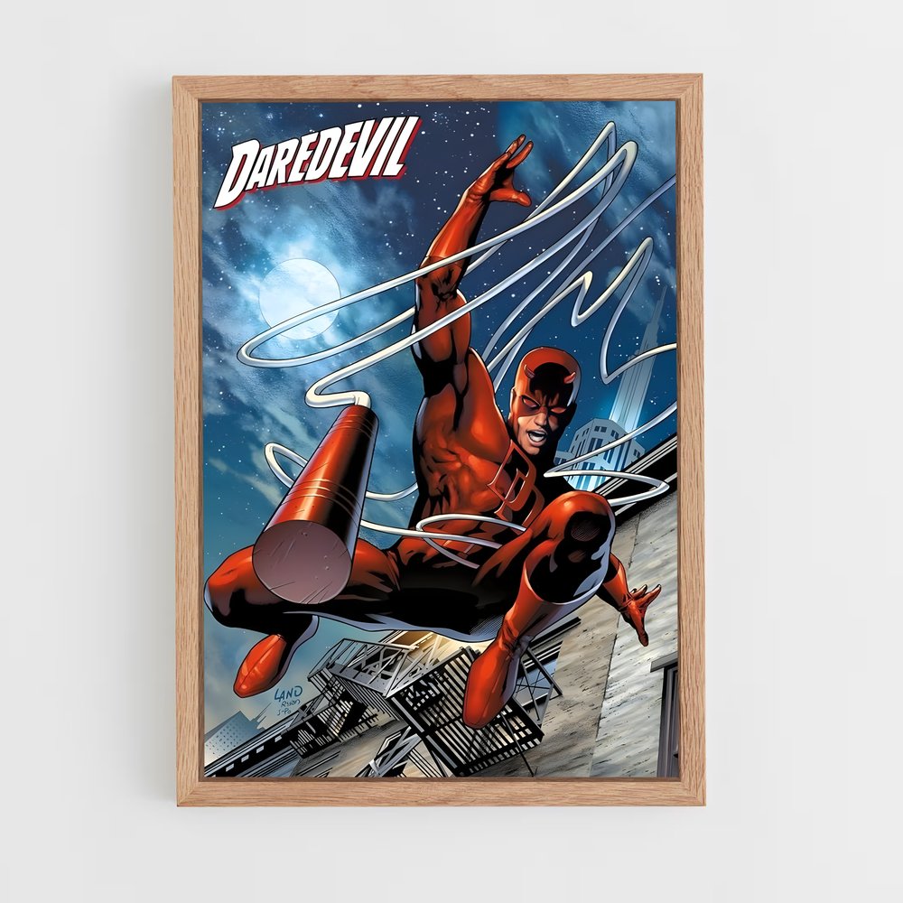 daredevil-6 cadre Bois clair