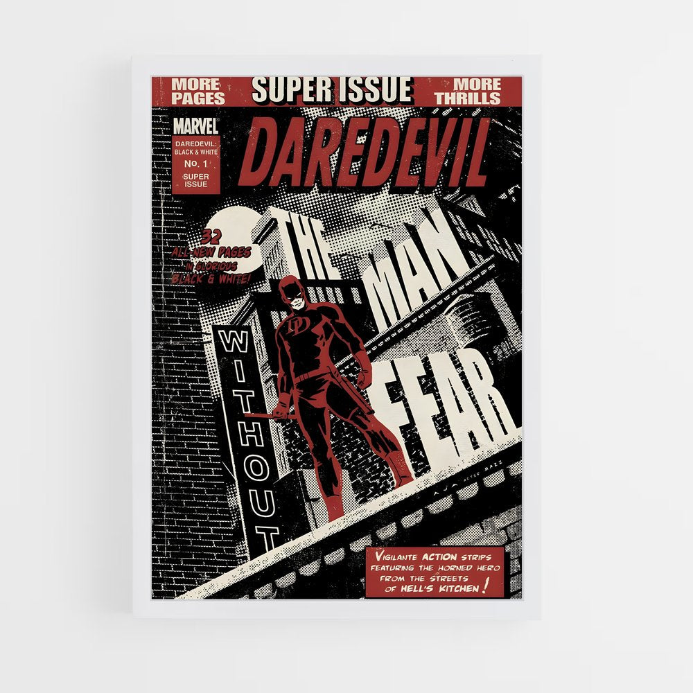 daredevil-7 cadre Blanc