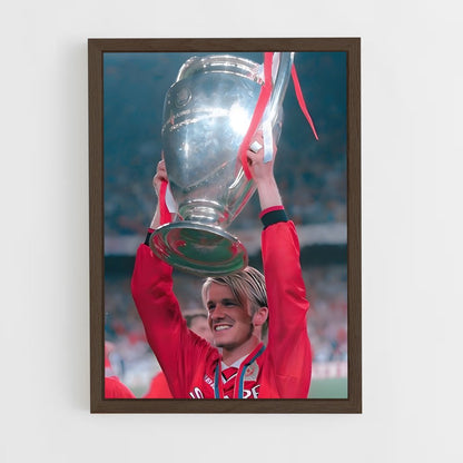 david-beckham-11 cadre Bois foncé
