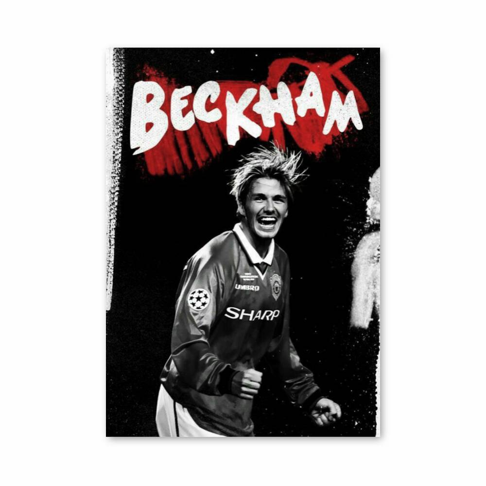 Poster David Beckham Sombre