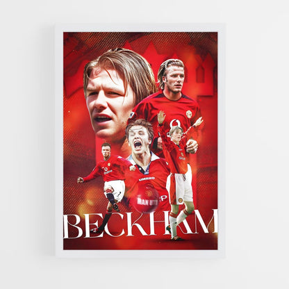david-beckham-17 cadre Blanc