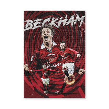 Poster David Beckham Tir