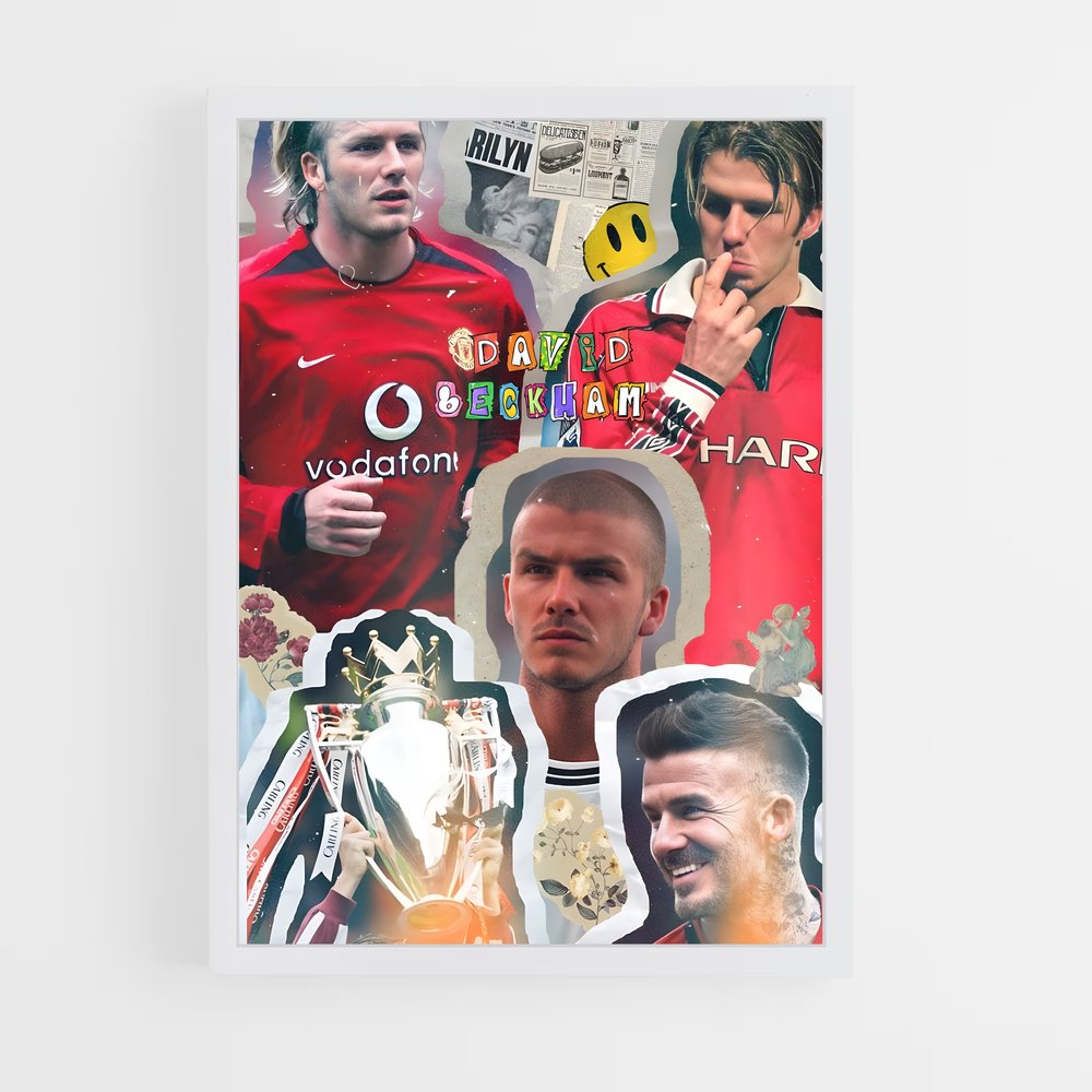 david-beckham-7 cadre Blanc
