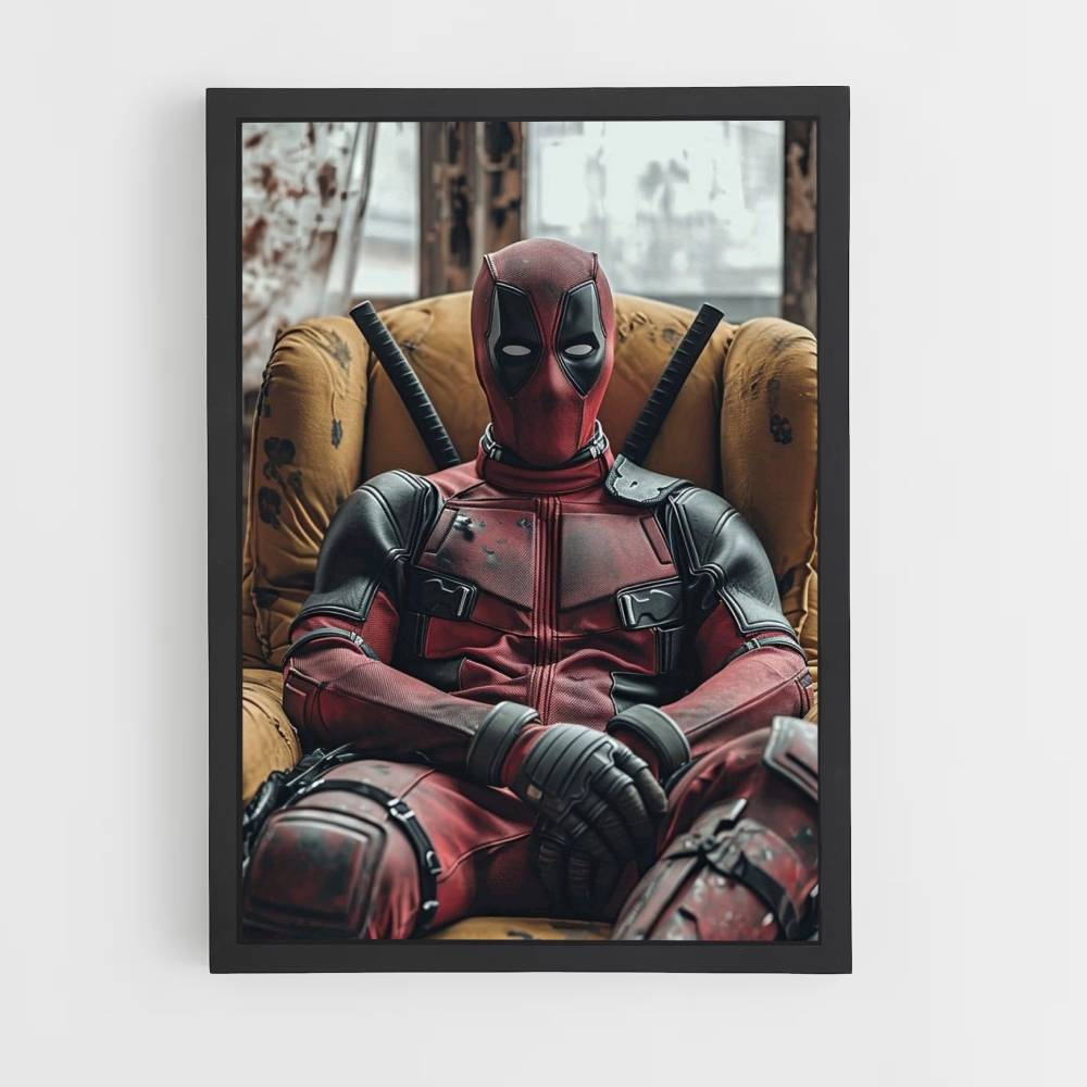 Póster Sillón Deadpool