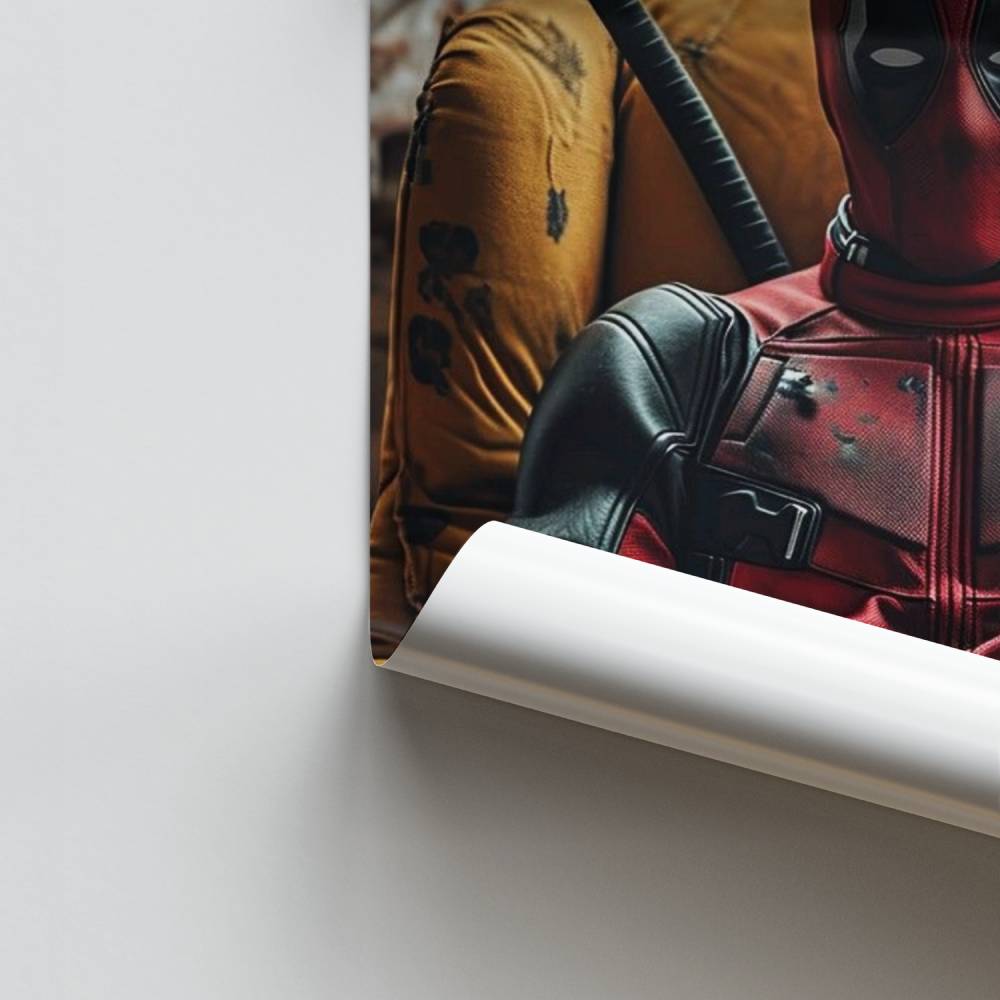 Póster Sillón Deadpool