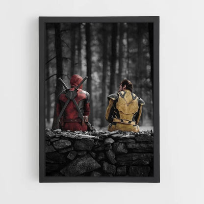 Póster Deadpool vs. Wolverine