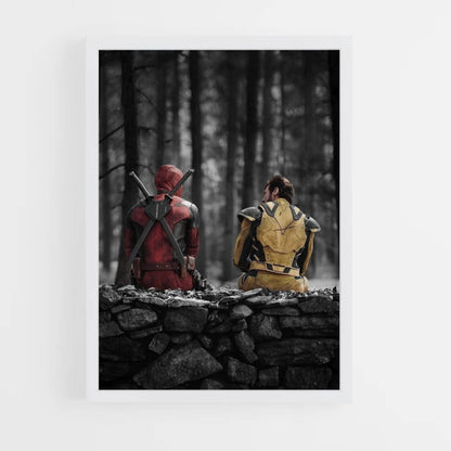 Póster Deadpool vs. Wolverine