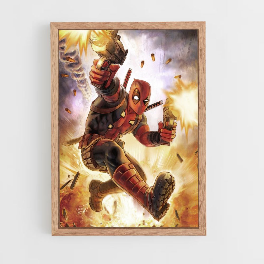 Póster Deadpool Fan Art