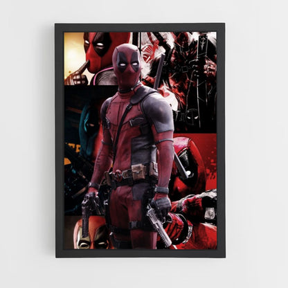 Póster Collage de Deadpool