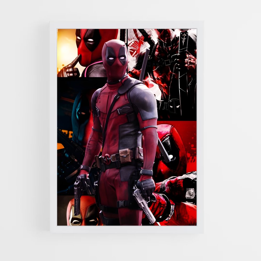 deadpool-6 cadre Blanc