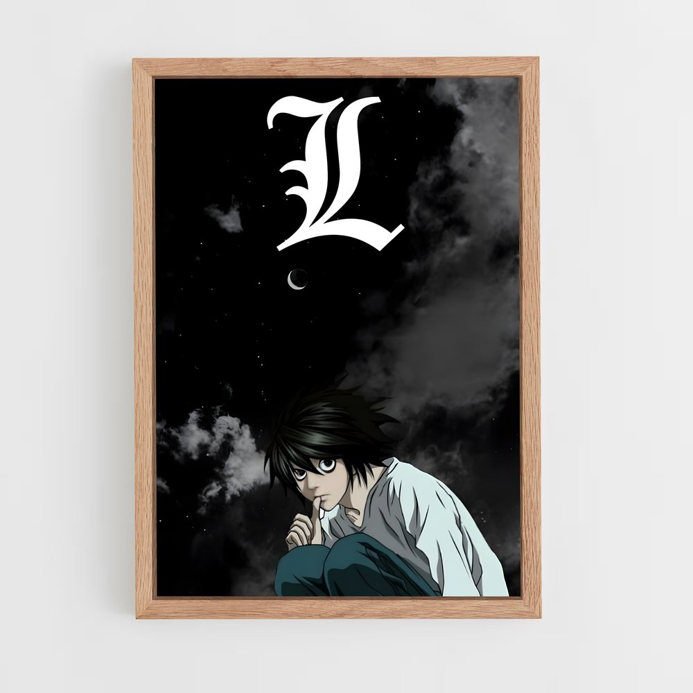 deathnote-10 cadre Bois clair