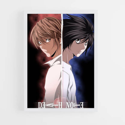 Póster Death Note Rivalidad