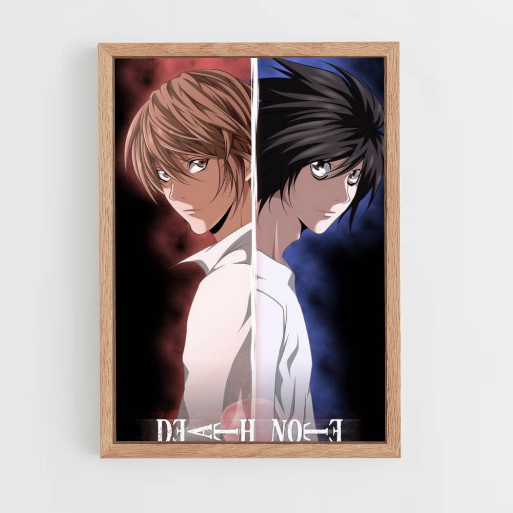 Póster Death Note Rivalidad