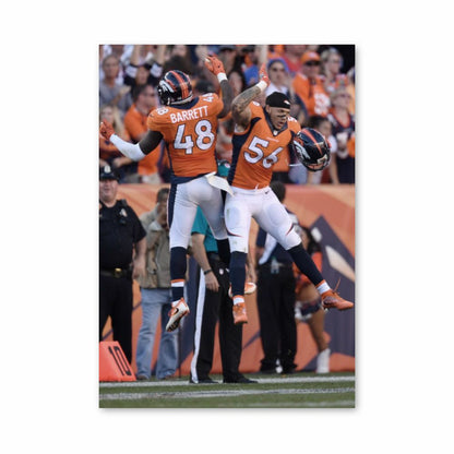 Salto de los Denver Broncos Póster